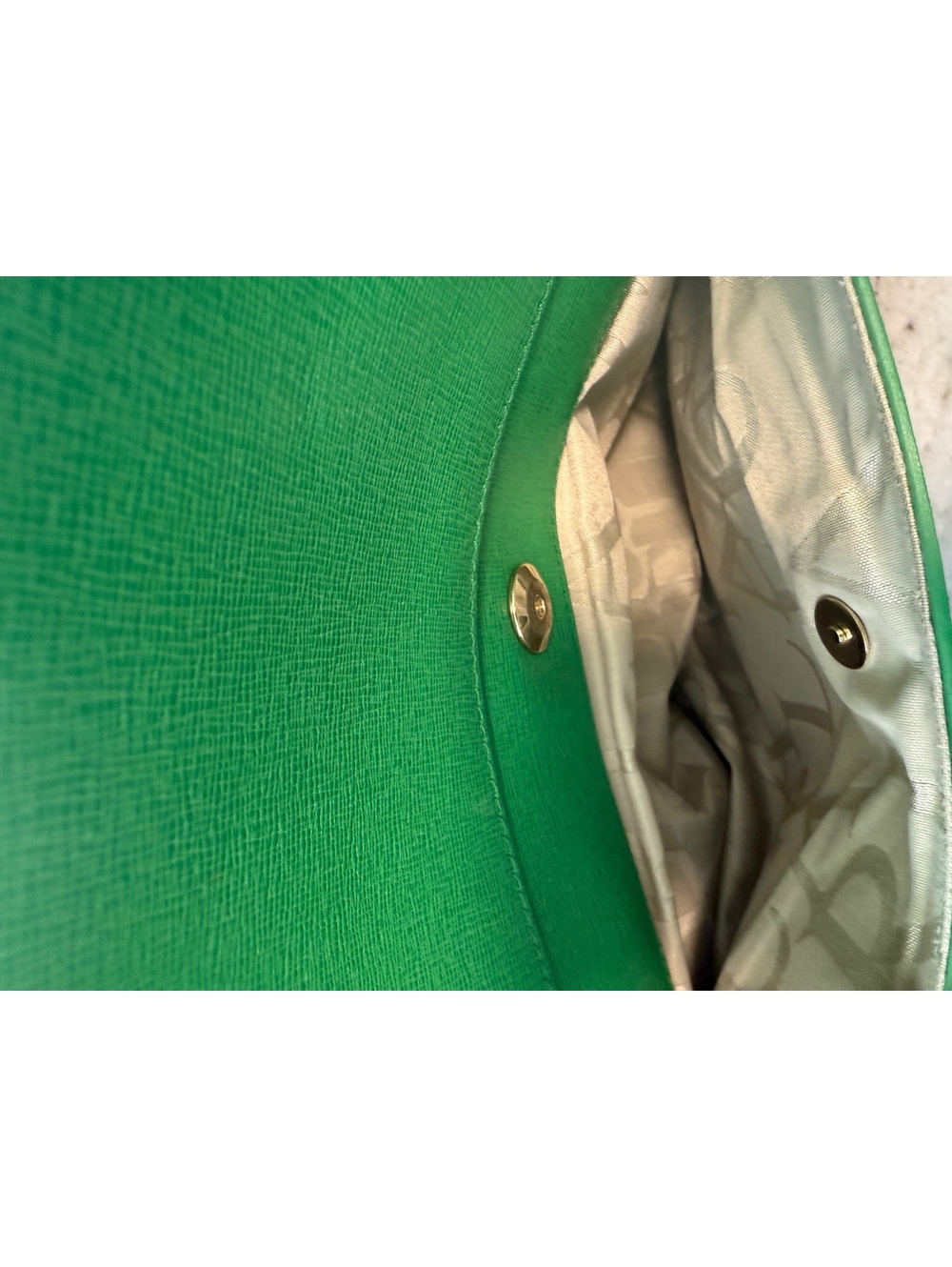 Furla Piper Green Genuine Leather Satchel - Picture 6 of 9